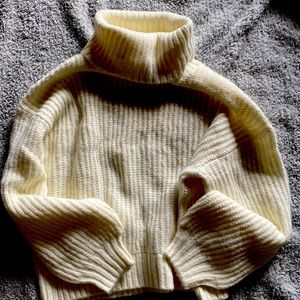 Cozy warm turtle neck sweater … brand new